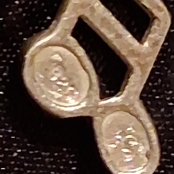 Silver Music Note Pendant 925. - Picture 8 of 8